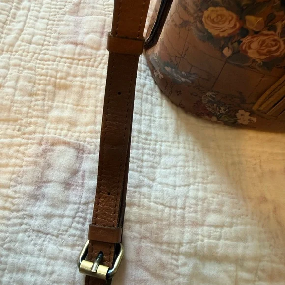 Patricia Nash Floral Signature Map Shoulder Bag - Picture 5 of 14